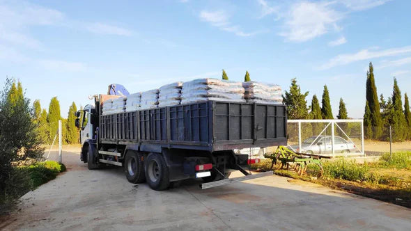 2 Camión completo de 48 palets de Pellets BURPELLETS  Certificación ENplus A1 en España