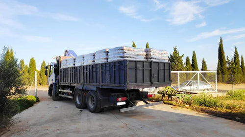 3 Camión completo de 72 palets de Pellets BURPELLETS Certificación ENplus A1 en España